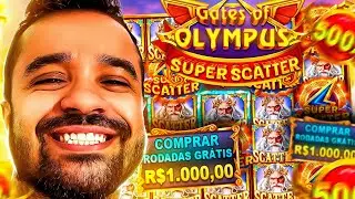 I bought 10 bonuses worth *1000 reais* each in Gates of Olympus Super Scatter.