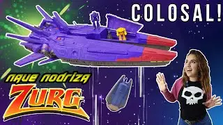 ARMÉ LA NAVE NODRIZA DE ZURG HYPERSPEED SERIES | NAVE ZURG 50 CM. | JOE PLASTIC SOUL