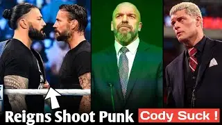 Roman Reigns Shoots CM Punk & Mocks AEW 😱| Free Agent should Join AEW | WWE Slammy Awards 2024 Set