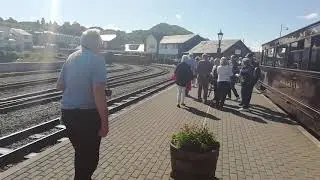 Heritage station tour Porthmadog Harbour