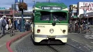 City Trains in San Francisco Area, California - Tram