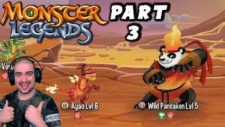 Monster Legends Walkthrough #3 - FIRE PANDA BOSS! - (Android Gameplay Let's Play) - GPV247