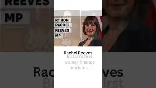 Britain&rsquo;s first woman finance minister.