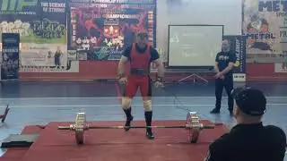 WPA World Powerlifting Championships 2015- Davit Gulua,GEORGIA (deadlift-250 kg.)