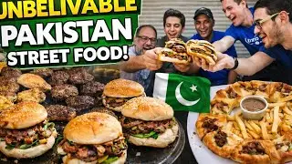 “UNBELIEVABLE Pakistan Street Food 🇵🇰 | অবিশ্বাস্য দেশি বার্গার ও Crazy Taste!🍔🥘 
