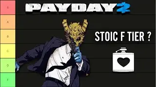 Perk Deck Tier List - Payday 2