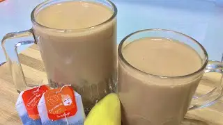 How to Make Ginger Milk Tea |  Easiest Teh Halia Recipe To Make At Home