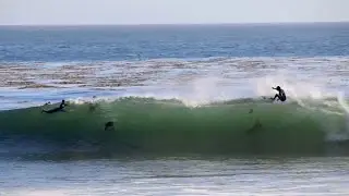 Pleasure Point Barrels | Santa Cruz *Raw Footage*