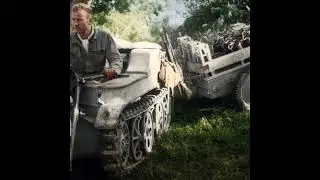 Sd.Kfz. 2 Kettenkrad in Italy | German Half-Track Motorcycle in WWII