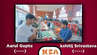||🔥Aarul Gupta vs kshitij Srivastava♟️||#chess#chesstutorial#chessstrategy#chessopening#chessendgame