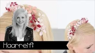 DIY | BLUMEN-HAARREIF SELBST GEMACHT| HAARSCHMUCK | HAIRPIECE