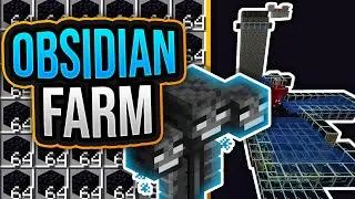 OBSIDIAN FARM (Tutorial) ✨ Minecraft 1.21 ✨ ErikOnHisPeriod