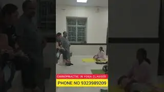 chiropractor Michael at YOGA classes at Mumbai Phone no 9323989209 call for appointment