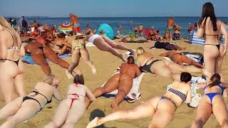 Gdańsk Beach 🇵🇱 | Polonya’nın En Güzel Sahili | Baltic Sea Summer Vibes