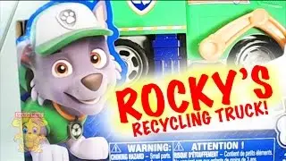 PAW PATROL, ROCKY'S RECYCLING TRUCK!!!