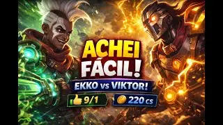EKKO VS VIKTOR MID, PARTIDA FACIL !! #leagueoflegends