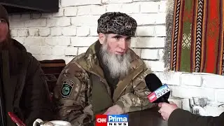 Rusové se na Ukrajině nezastaví. Kadyrov je bez nich nula, říká šéf čečenského praporu