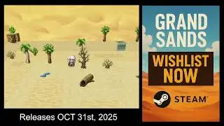 Wishlist GRAND SANDS (Coming out OCT 31, 2025) #games #upcominggames #videogames #rpg #gaming #oc