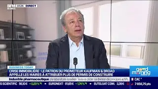 Nordine Hachemi (Kaufman & Broad) : Malgr&eacute; la crise, le promoteur Kaufman & Broad tient bon