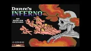 Commodore 64: 'Dante's Inferno' game ending by Beyond / Denton Designs