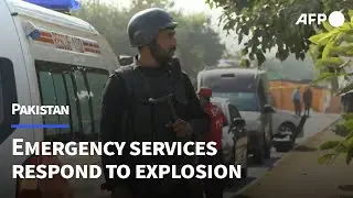 Casualties reported after explosion outside Islamabad court | AFP