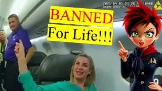 Lifetime Ban After ONE Flight | Flight Attendant Reacts to Unruly Passenger