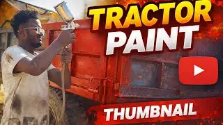 Tractor 🚜 trolley paint part-1