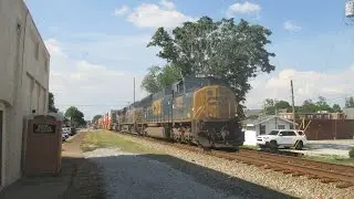 CSX 4801, CSX 5335, and CSX 4712 pull CSX Q125 south through Athens, AL (B&A)