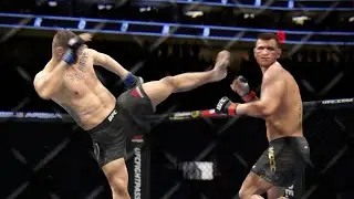 UFC 4 Gameplay - Stipe Miocic vs Cain Velasquez Full Fight Highlights | UFC Heavyweight (UFC 4)