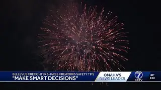 Bellevue firefighter shares fireworks safety tips