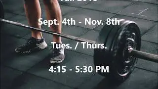 Fitness Focus 2018 High School Pre-Season Basketball Strength and Athleticism Training Program