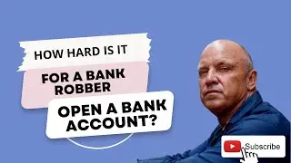Bank robber try&rsquo;s to open account! Watch what happens when I go in to a bank & try | Russell Manser