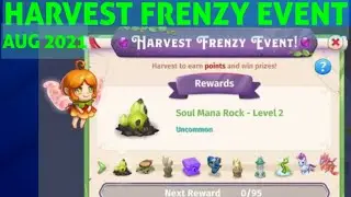 Merge Magic! Harvest Frenzy Event Aug 2021 | Garden Event
