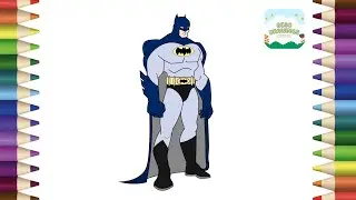How to Draw Batman Step by Step Tutorial | Super Hero Drawing