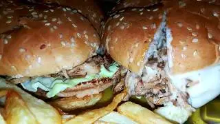 How to make the best Shredded Chicken Burger!
