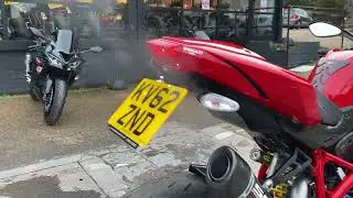 2012 Ducati Streetfighter 848 with SC Project exhaust walk around video - RNC Motorcycles stock