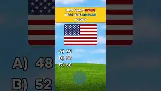 How Many Stars Does The US FLAG Have? #quiz