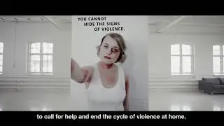 [NGOs & Charities] Helsinki Police Dept OOH ad reveals violence after dark | JCDecaux Finland