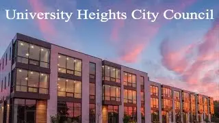 University Heights City Council Meeting of October 12, 2021