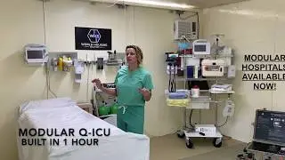 Hand-built off-grid life saving modular COVID19 Corona Pandemic reusable Clinics & Hospitals