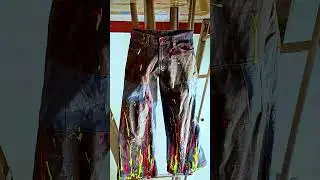 Mallu Custom Outfit ART  #art #custom #customdenim #malluartist