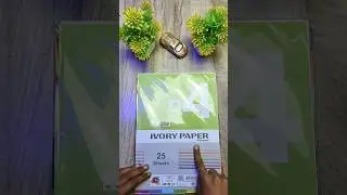 Ivory sheet unboxing #shorts #drawing