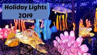 Walk NYC: Bronx Zoo Holiday Lights (Christmas 2019 )