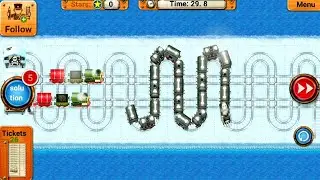 Rail Maze 2 - Train Puzzle Game - Android Gameplay 138