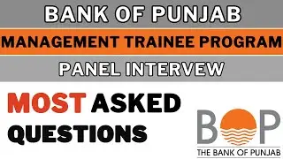 Bank of Punjab MTO panel interview | Bank of Punjab Panel Interview | BOP Panel Interview