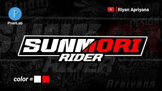CARA MEMBUAT LOGO SUNMORI DI PIXELLAB