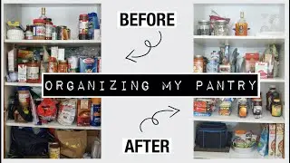 Organizing my Pantry 2020: Cleaning time lapse | heyraylee