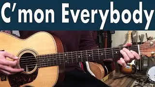 Как играть «C'mon Everybody On Guitar» | Урок игры на гитаре Эдди Кокрана + руководство