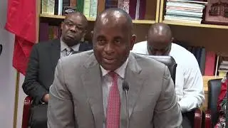 Oct. 28 - Economic and Technical Cooperation Agreement : Hon. Roosevelt Skerrit