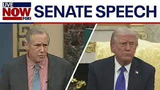 Sen. Merkley gives marathon speech in protest of Trump